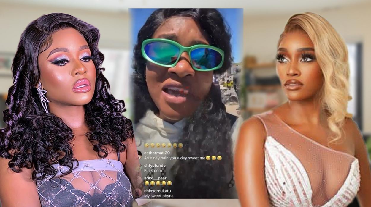 Phyna blast Beauty's fans who attacked her in a Live Session.