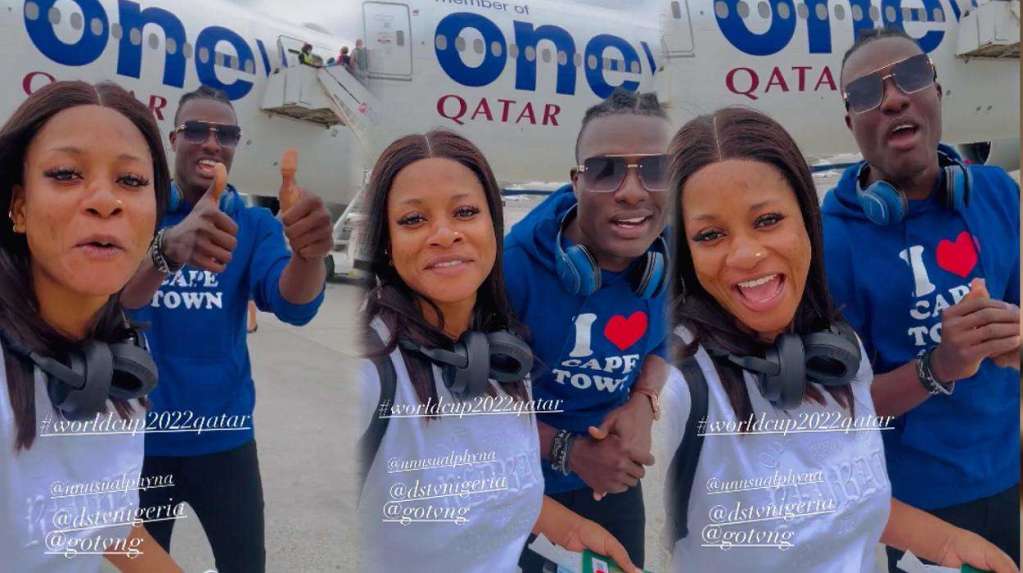 Chizzy and Phyna are finally making their way to Qatar - Video