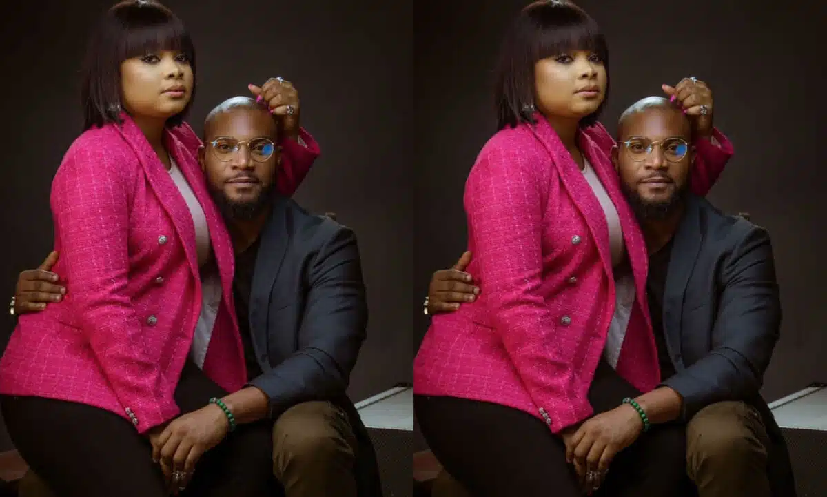 Fans Celebrates as Bimbo Ademoye and VJ Adams gets engaged
