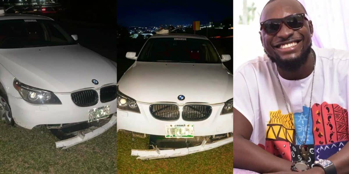 BBNaija Angel grateful as he survives car accident last night