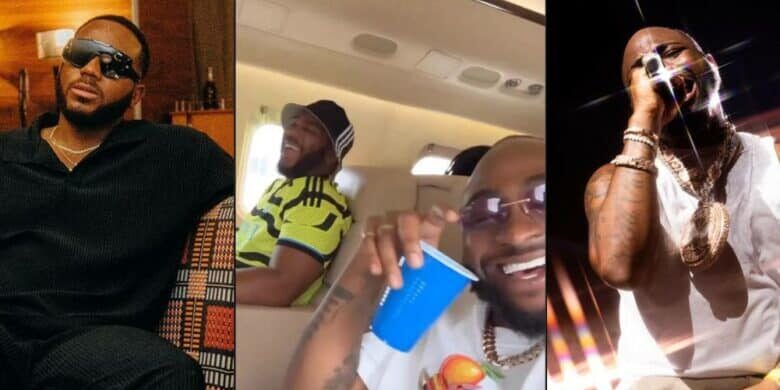 Kiddwaya Reacts To Davido's Tweet Responding To Trolls Over Private Jet Ownership