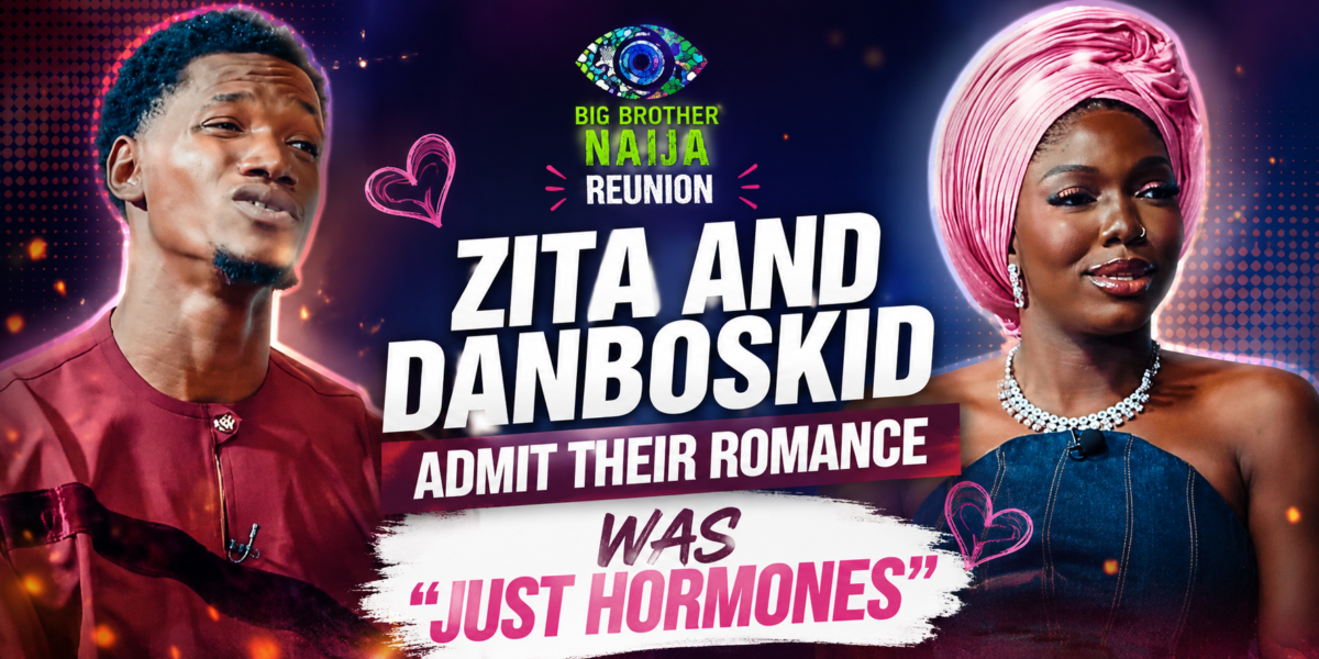 Big Brother Naija Reunion: Zita and Danboskid Admit Their Romance Was "Just Hormones"